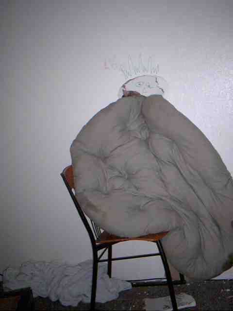 my neibors threw someone threw the wall